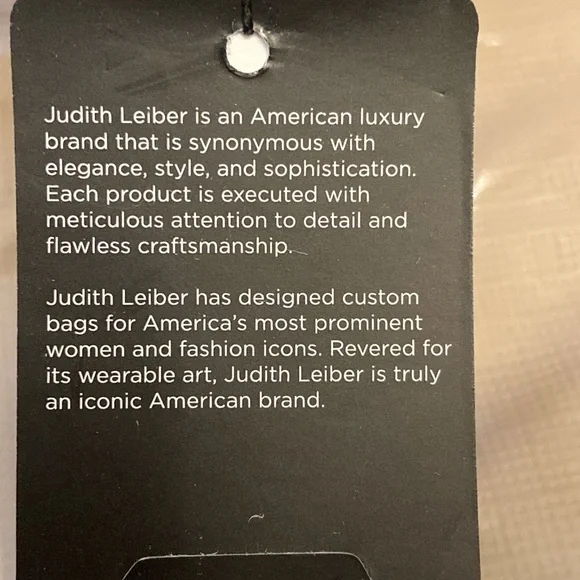 Judith Leiber New Danica Brown Abstract Design Large Cat Eye Shaped Sunglasses - Picture 6 of 6